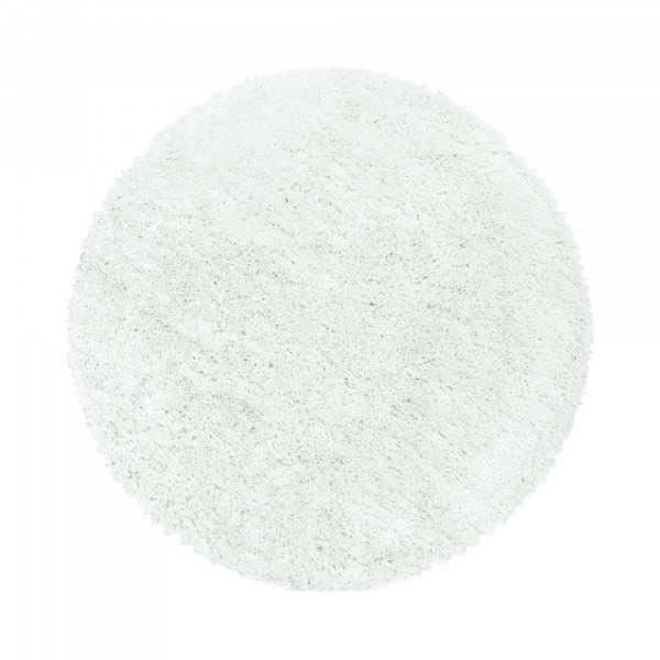 Soffmatta Shaggy Behaglig mjuk Sängmatta Vit (80x250 cm)