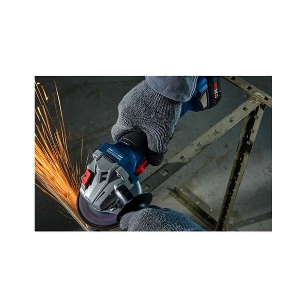 BOSCH GWS 18V-8 125mm vinkelslip (Endast maskin + L-Boxx 136)