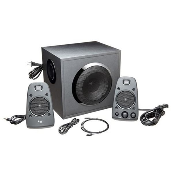 LOGITECH Z625 högtalare - 2 x satellithögtalare - 35 watt - trådbunden - Effekt 200 watt