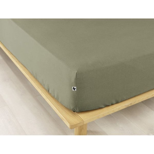 Drap housse "Candice" alla storlekar Flanell av Bomull Effekten av Fjäril - Candice Romarin - 160 x 200 cm