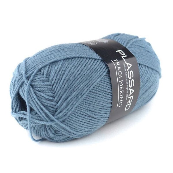 Plassard - Tradi-Merino Plassard 22 Blå