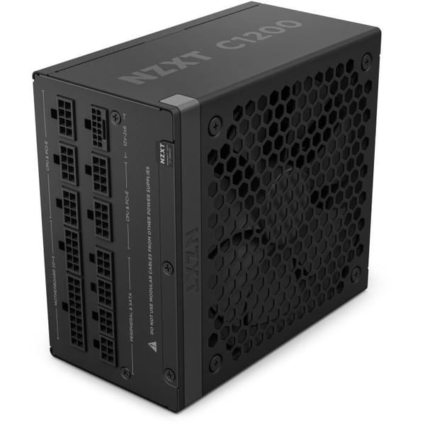 Strömförsörjning - NZXT - PA-2G2BB-EU - C1200 Gold ATX 3.1 - Svart