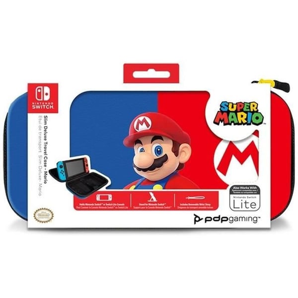 Bæretaske - PDP - Slim Deluxe - Mario: Power Pose - Switch
