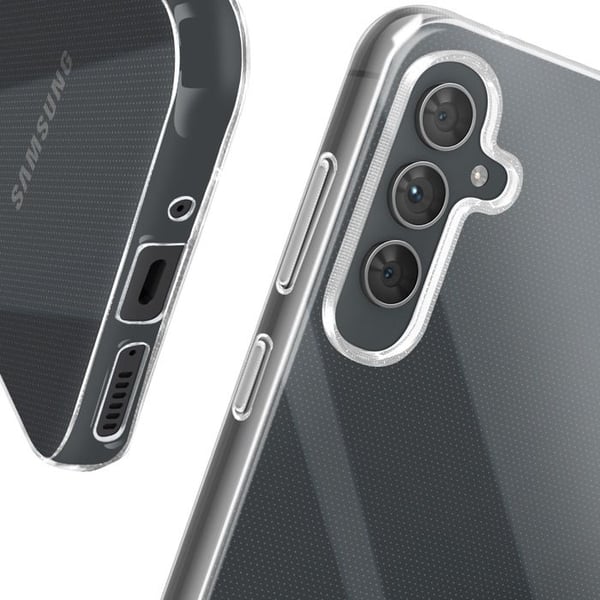 Skyddspaket för Samsung Galaxy A54 5G - MAYAXESS - Fodral och härdat glas - Genomskinlig