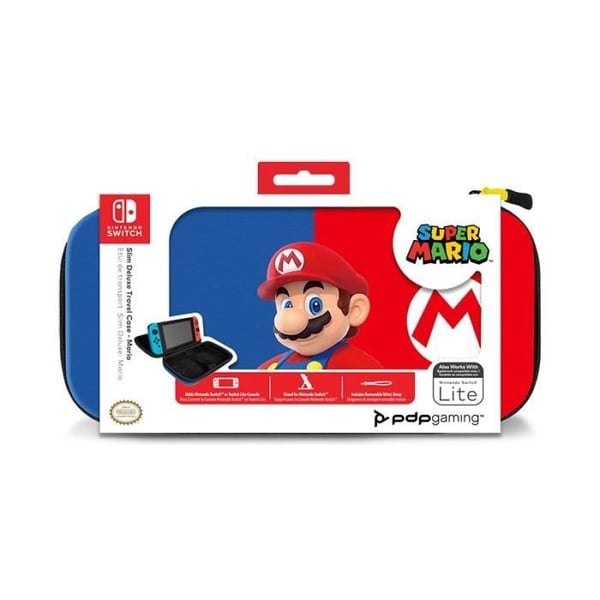 Bæretaske - PDP - Slim Deluxe - Mario: Power Pose - Switch