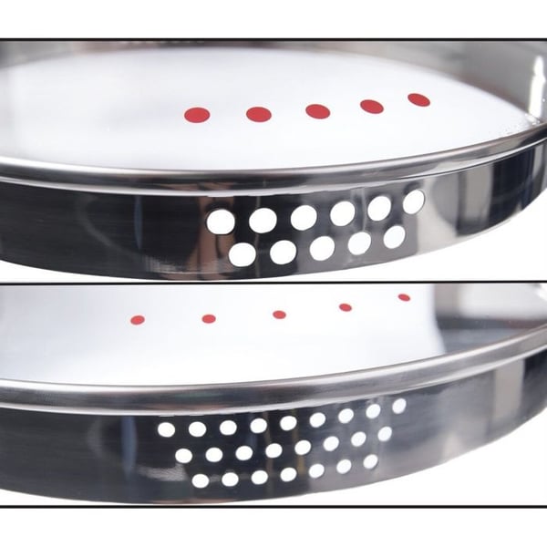 Granitbelagd non-stick kastrull - ORION - 24 cm - 5,5 L - Induktion - Lock med avrinning - Aluminium