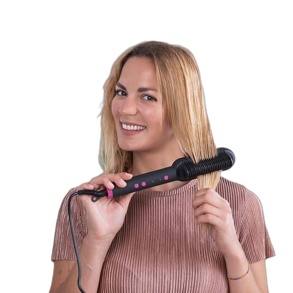 Lissningsborste - InnovaGoods - Cestrus - Keramik - 5 Temperaturnivåer - Ergonomisk- USED