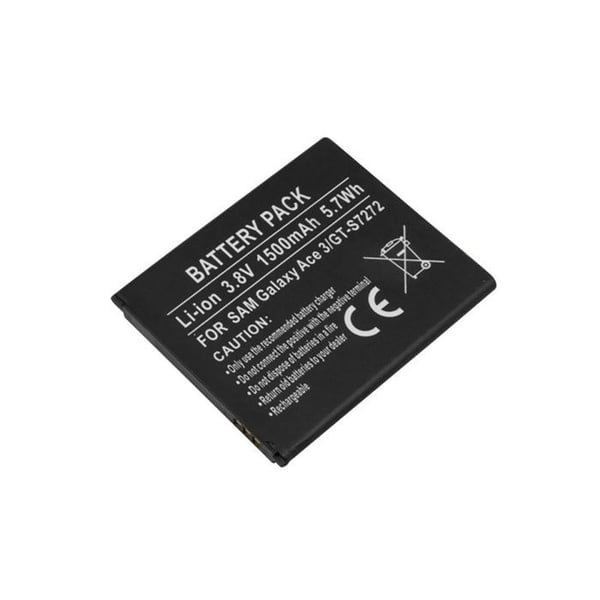 Batteri 1500mAh för Samsung Galaxy Ace 3 och GT-S7272 Li-ion 3,8V