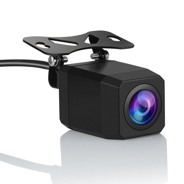 AWESAFE HD bilbackkamera, IP68 vattentät kamera med 140° vidvinkel/stötsäker/nattseende/HD-för bilradiomonitor