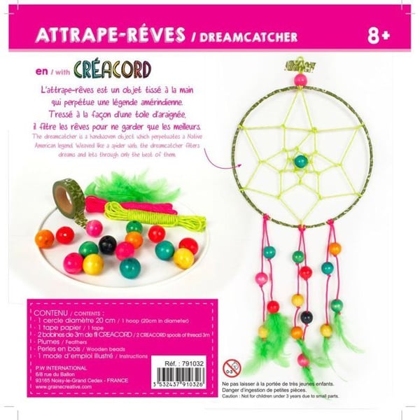 Kit Creacord Drömfångare Tropiker