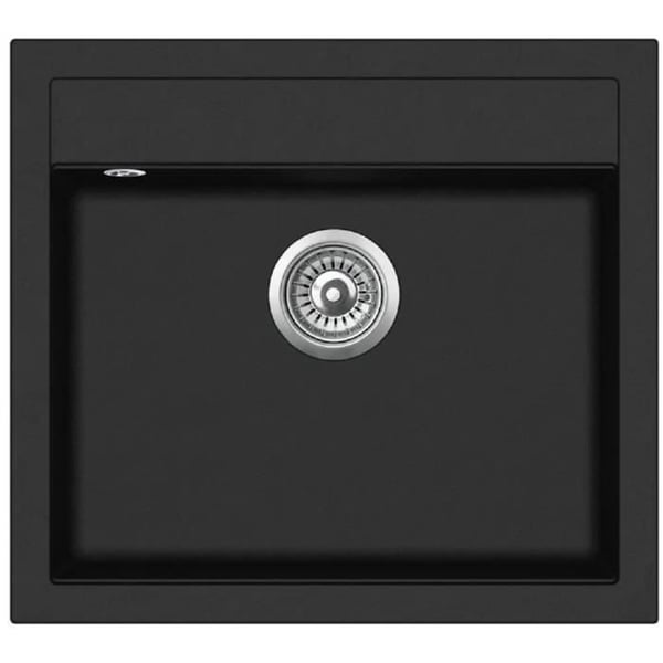 Diskho - Gurari - SQQ100 - Granit - Metallisk svart - 1 underlimmad skål