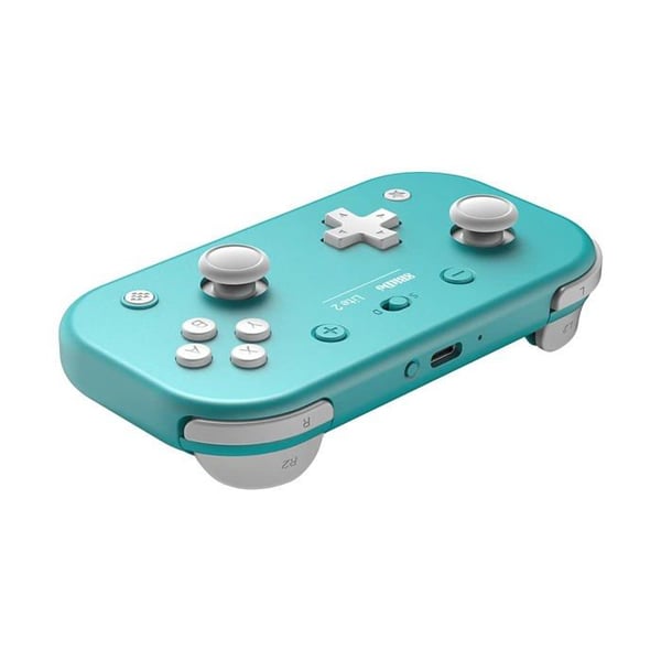 8BitDo Lite 2 Turquoise Bluetooth-handkontroll för Switch, Android, Raspberry Pi