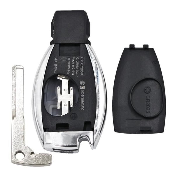 Byt av fodral för bilnyckel med fjärrkontroll för Mercedes Benz, BGA, NEC, W203, W204, W205, W210, W211, W212, W221, W222