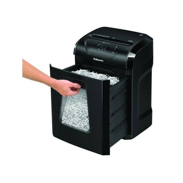 Hærdemaskine - FELLOWES - 12C - Partikelskæring 4 x 40 mm - P4 - 12 ark max