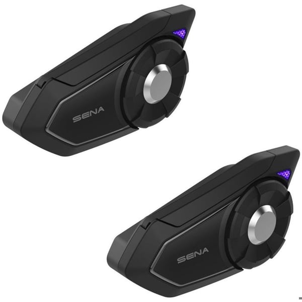 Motorcykelintercom - SENA - 30K EVO DUO - Bluetooth 5.0 - Svart - Handsfree-kit