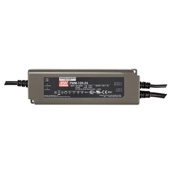 Mean Well PWM LED STRÖMFÖRSÖRJNING - 120 W - 24 V