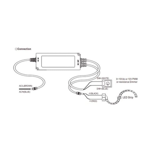 Mean Well PWM LED STRÖMFÖRSÖRJNING - 120 W - 24 V