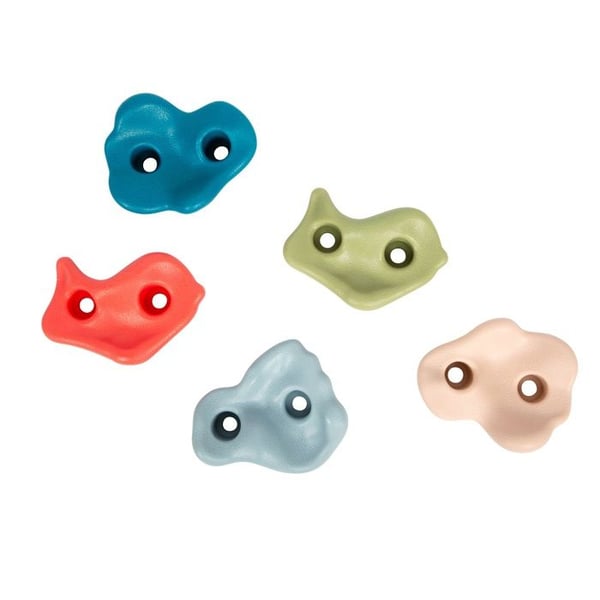 Klattringstenar - SMALL FOOT COMPANY - Set 5 - Robust plast - Fäste ingår - För barn