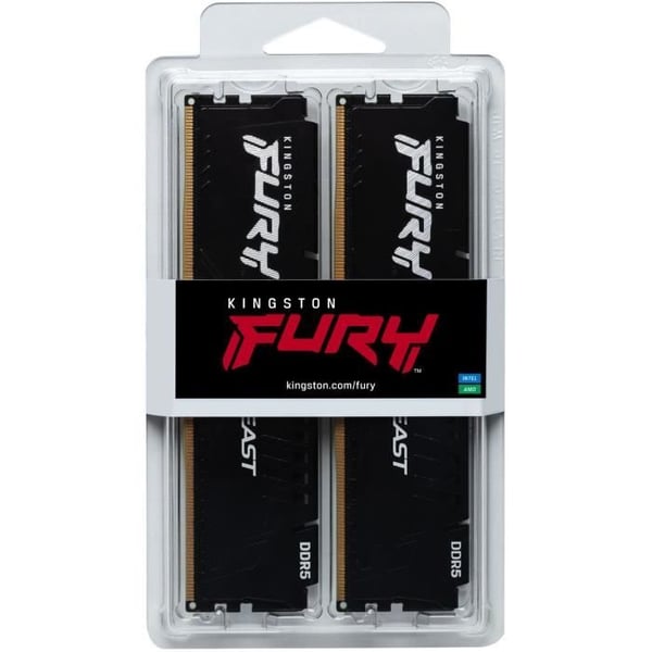 DDR5-hukommelse - KINGSTON - FURY Beast EXPO - 16 GB (2 x 8 GB) - 6000 Mhz - CL30