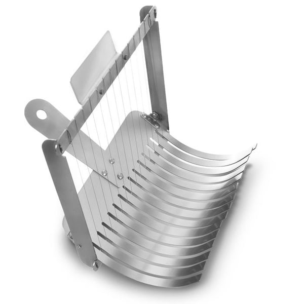 Noodle cutter - ORION - 31x21 cm - Rustfrit stål - 15 lige store dele - Opvaskemaskinevenlig