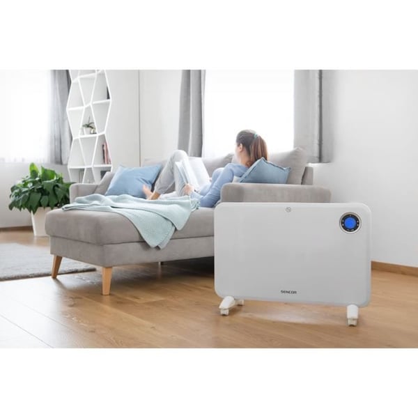 Elektrisk konvektor - SENCOR - SCF 3200WH - 1500 W - 2 värmenivåer - Vit