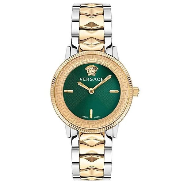 Klocka - VERSACE - Theros VE2P00522 - Automatisk Swiss Made - 45 mm - Blå urtavla, tvåfärgad klocka