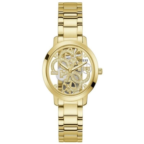 Klocka - GUESS - Lady - Gul - Quartz - Rund - Chic