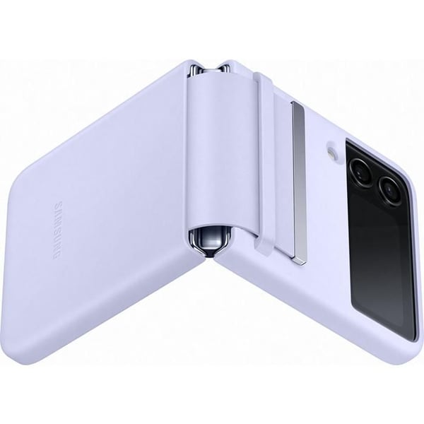 Fodral - SAMSUNG - Galaxy ZFold4 - Läder - Lavendel - Mjuk