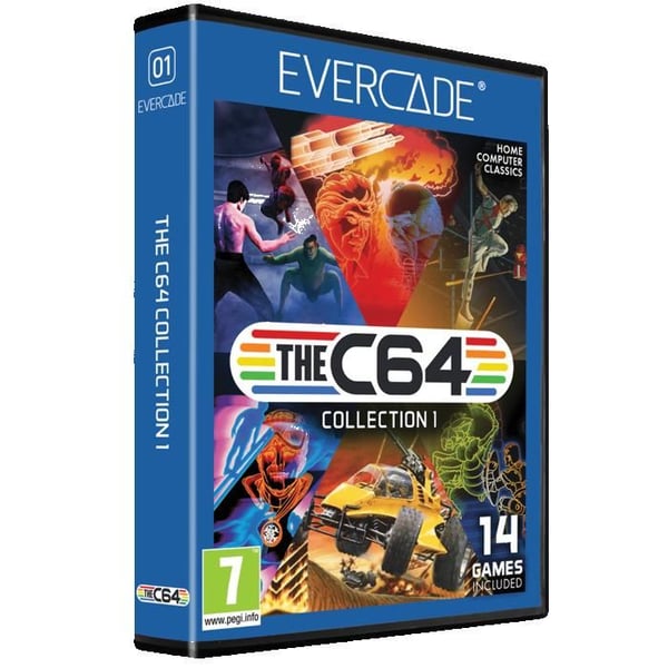 Blaze Evercade - The C64 Collection 1 - Kartong nr 01 "Hemma-datorer"