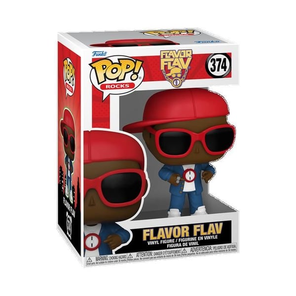 Funko Pop! Rocks Flavor Flav - Figur PVC 9 cm (samlarutgåva)