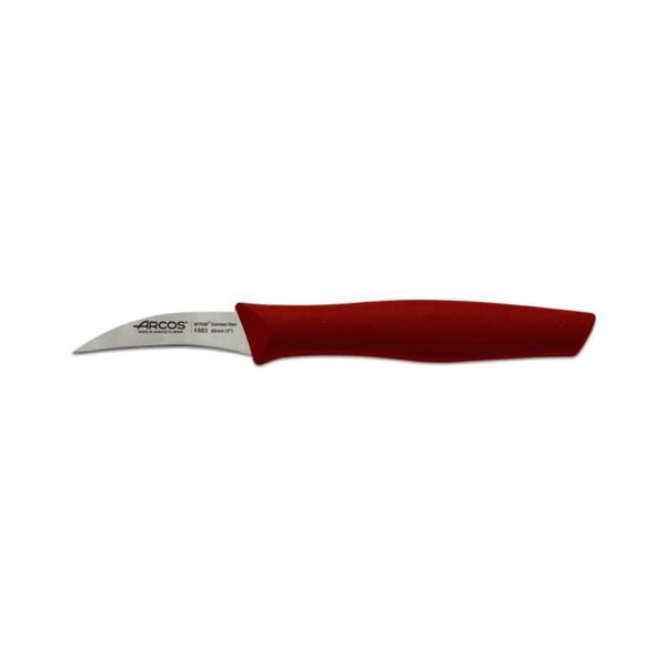 Mondador Arcos Nova 188322 kniv i Nitrum rostfritt stål och polypropen mango, röd färg, 6 cm blad med lock