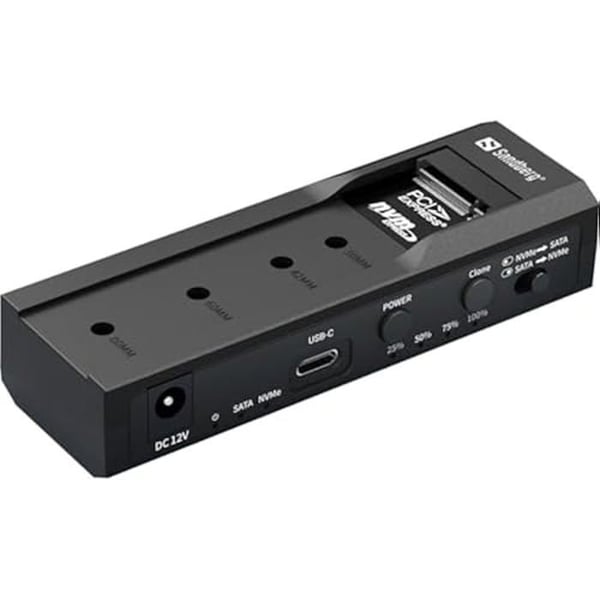 Klonare och Dock - SANDBERG - 136-49 - USB 3.0 - M.2, NVMe, SATA - Kompatibla med flera gränssnitt