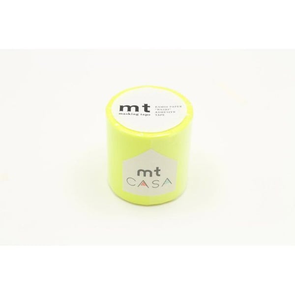Maskeringstejp - Maskeringstejp MT Casa Uni 5 cm gul fluo - chockerande gul