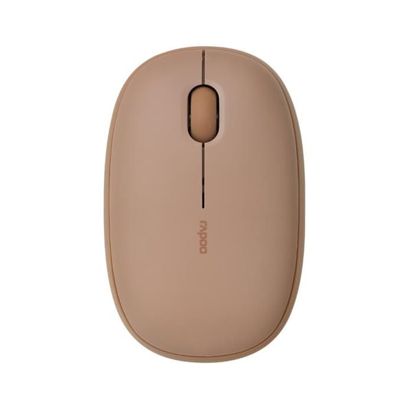 Trådlös optisk mus - RAP - M660 - 1300 DPI - Tyst - Brun