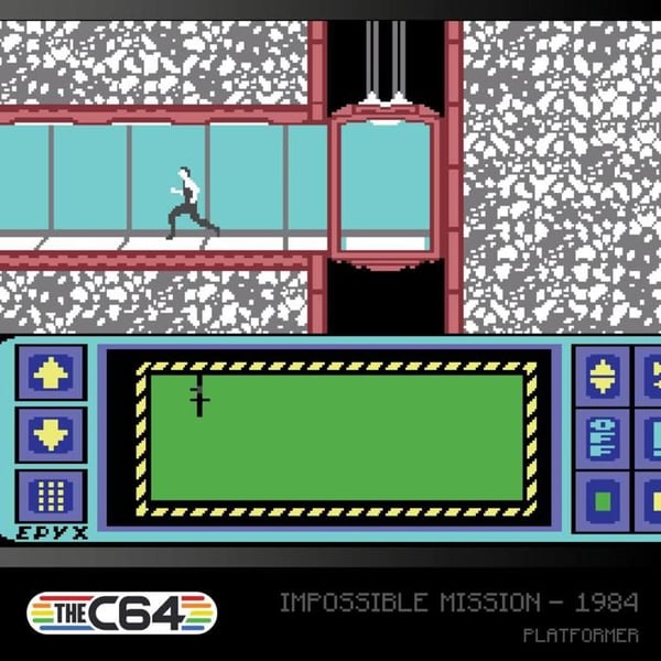 Blaze Evercade - The C64 Collection 1 - Kartong nr 01 "Hemma-datorer"
