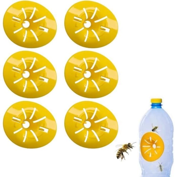 6 st Piege Frelon, Micro Guepe, Piège à Frelon, Piège De Guêpe Fångare D'abeilles Insektsfångare i Plast Piège À Guêpe Fångare