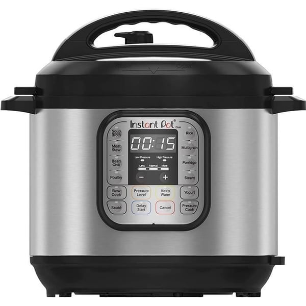 Instant Pot Duo 5.7L - 7 i 1 Multifunktionell Tryckkokare - Tryckkokare, Riskokare, Stekpanna, Yoghurtmaskin, Ångkokare & Värmare