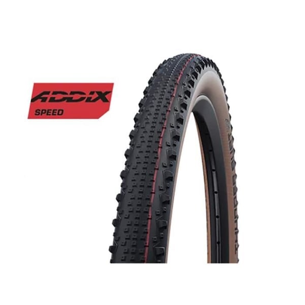 Schwalbe Thunder Burt HS451 EVO Super Ground Tubeless ADDIX Speed Supple MTB-däck - Svart/Brun - 29x2,10
