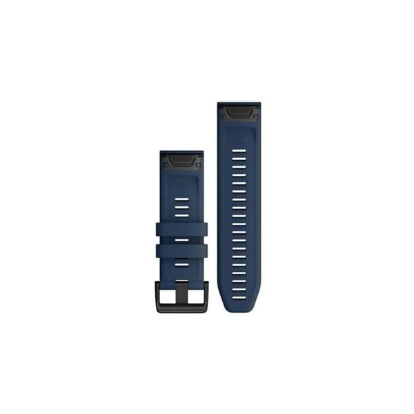 Klockarmband - GARMIN - QuickFit 26 - Silikon - Blå kapten - Utbytbart