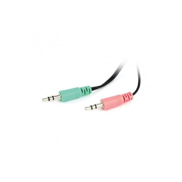 Hörlurar med mikrofon - Gembird - MHS-123 - Stereo - Volymkontroll - Svart