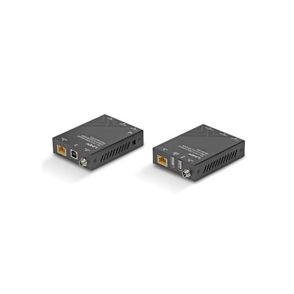 Extender KVM HDMI 4K60 - LINDY - 39383 - USB & Ljud - 70m - PoC