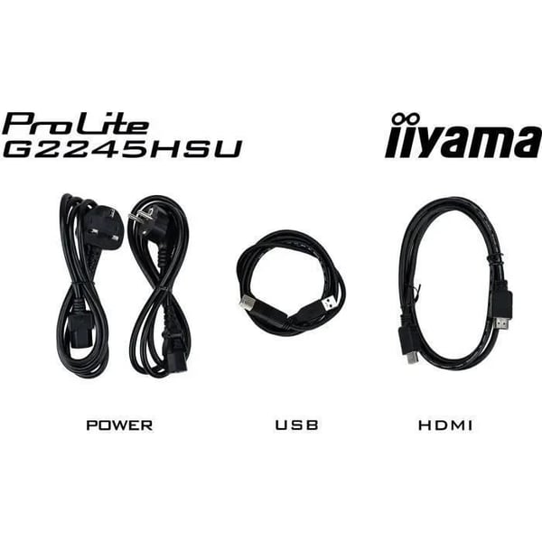 Spel-PC-skärm - IIYAMA - 22" - FHD - 100Hz - IPS-panel - 1ms - G2245HSU-B2