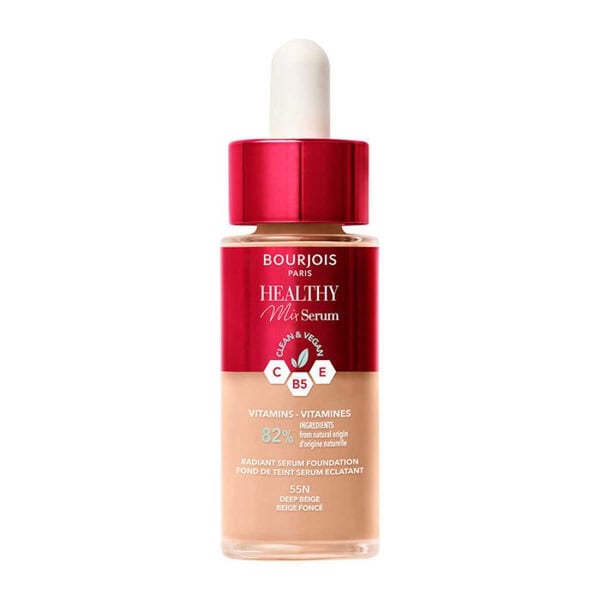 Foundation-serum - BOURJOIS - Healthy Mix - 55N Beige Profond - 30ml - Hydrerande Glans