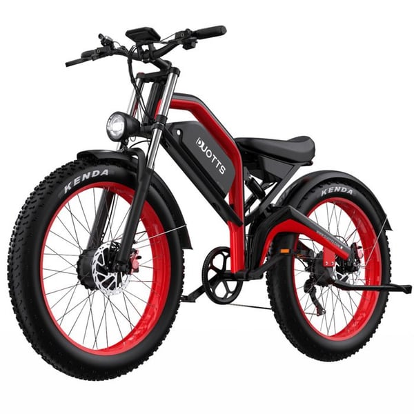 Elcykel - DUOTTS - N26 - Dobbeltmotor 750W - Samsung 48V 20Ah batteri - Shimano 7V