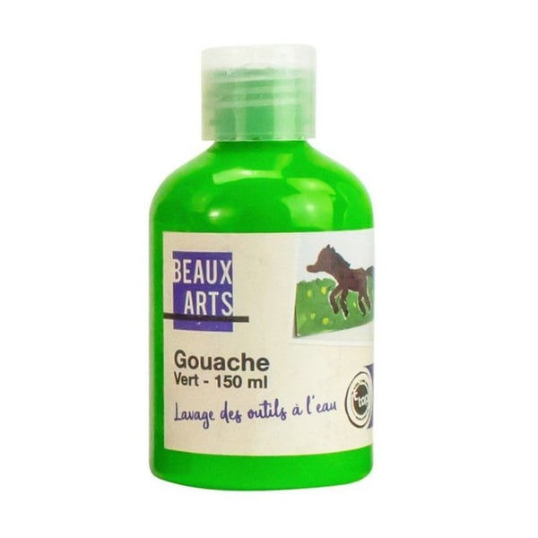 MégaCréa DIY - Gouache för barn Grön 150ml
