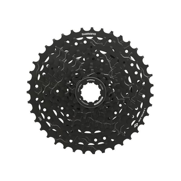 Shimano Linkglide 10S kassett - svart/svart - 10 hastigheter