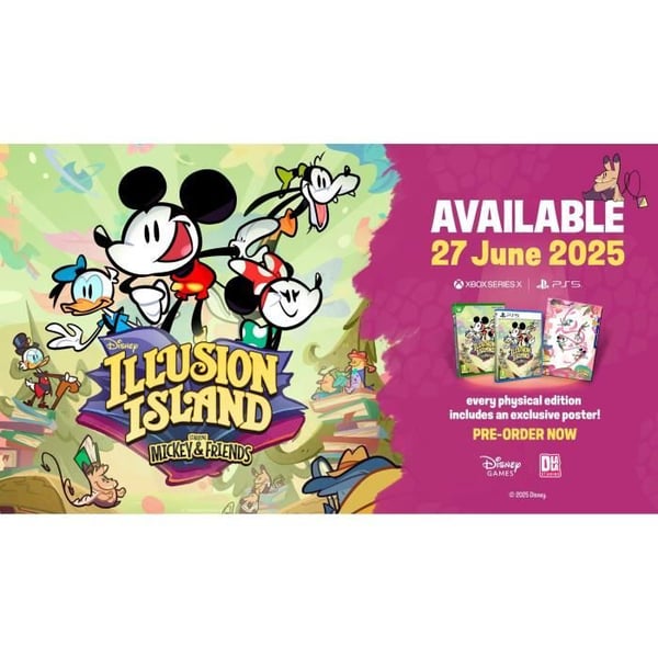Disney Illusion Island med Mickey och Vänner - PS5-spel