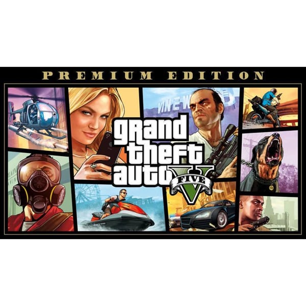 TV-spel - Rockstar Games - GTA 5 Premium Edition - Action - 1-1 spelare - PS4