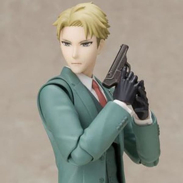 Figur - BANDAI - Loid Forger - 17 cm - Rörlig - Inkluderade tillbehör