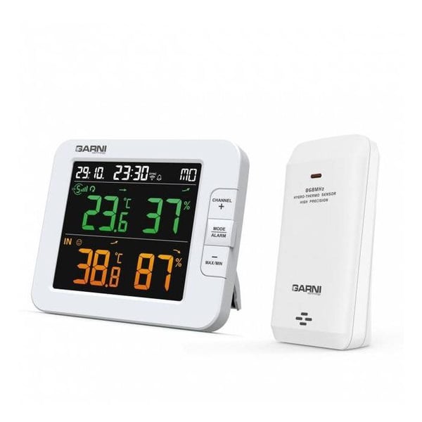 GARNI 419T - termometer med hygrometer